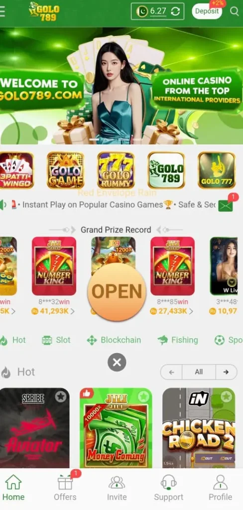 Golo789-game-homepage