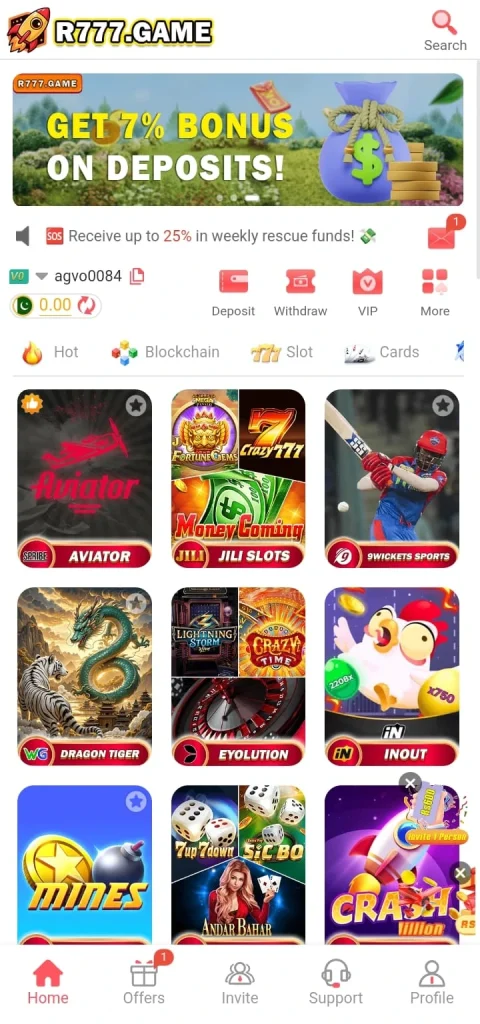 R777-game-homepage