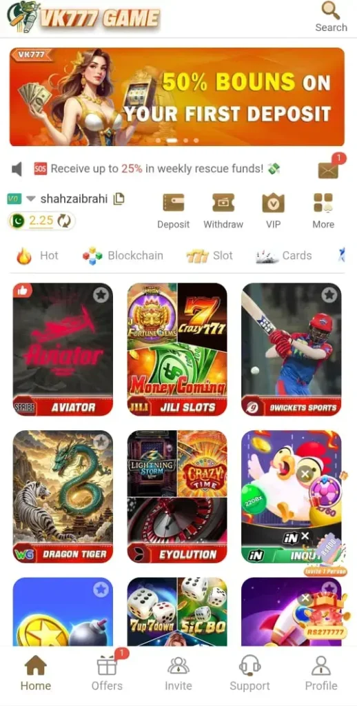 VK777-game-homepage