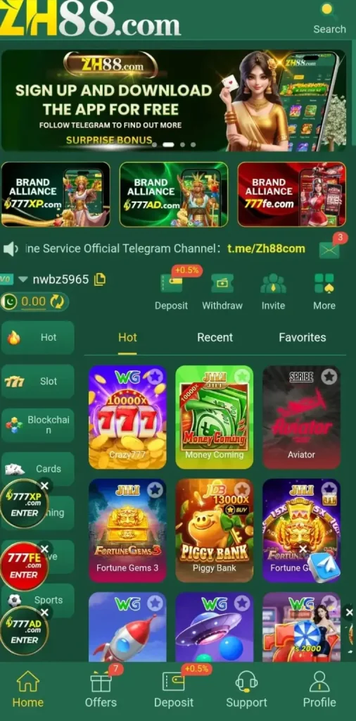 ZH88-game-homepage
